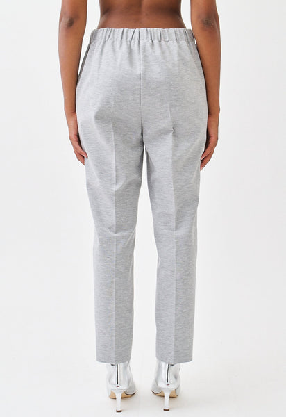 wingate collection penelope grey pants on female model back